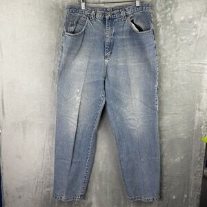 Y2K Vintage LUGZ Carpenter Jeans Men Size 36 Blue Denim‎ Grunge